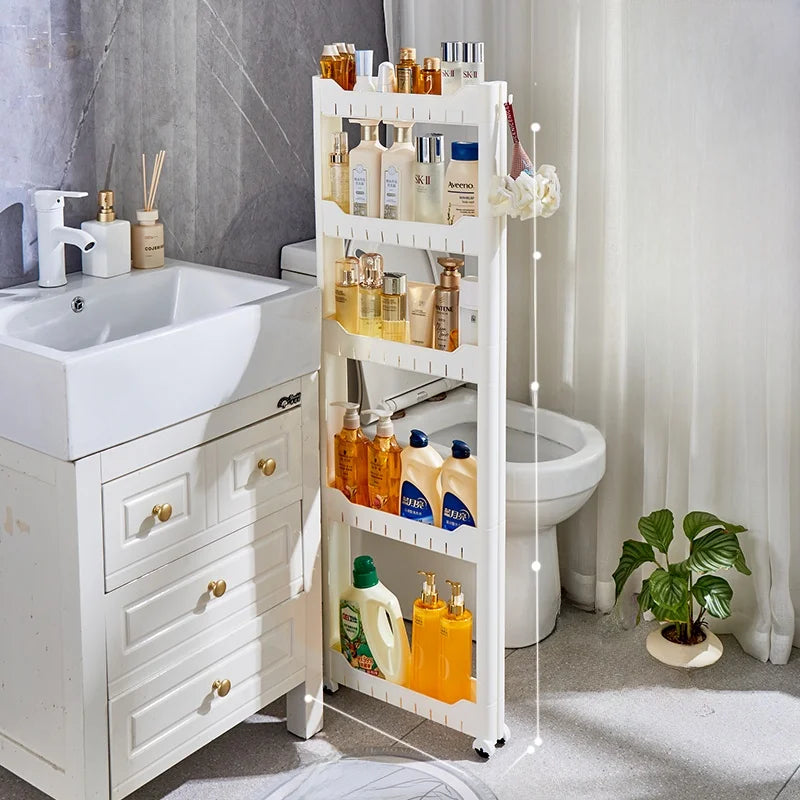 Narrow Kitchen Frie elf Home Storage Organizer Plastic Wall Maximizing Utilization Ra elf