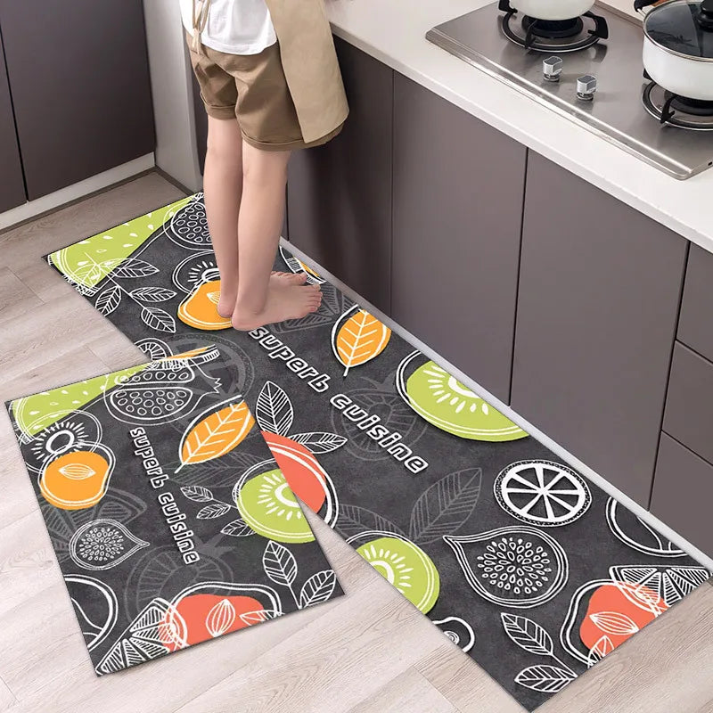Kitchen Mat Floor Carpet Fashion Simple Nordic Style House Hold Long Strip Door Modern Home Decor