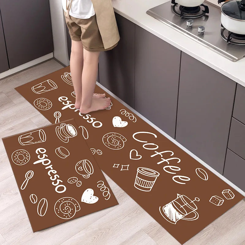 Kitchen Mat Floor Carpet Fashion Simple Nordic Style House Hold Long Strip Door Modern Home Decor