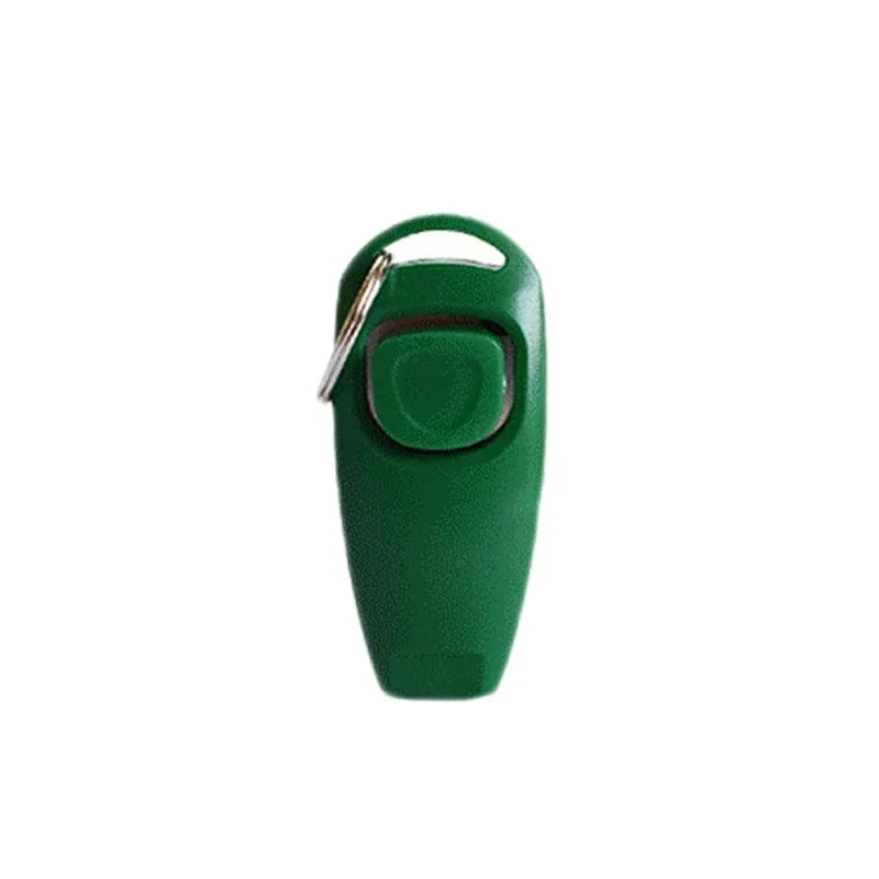 1 Pc Pet Dog Whistle And Clicker Pet Multifunctional 2-in-1 Clicker Puppy Stop Barking Training Aid Clicker Portable Trainer