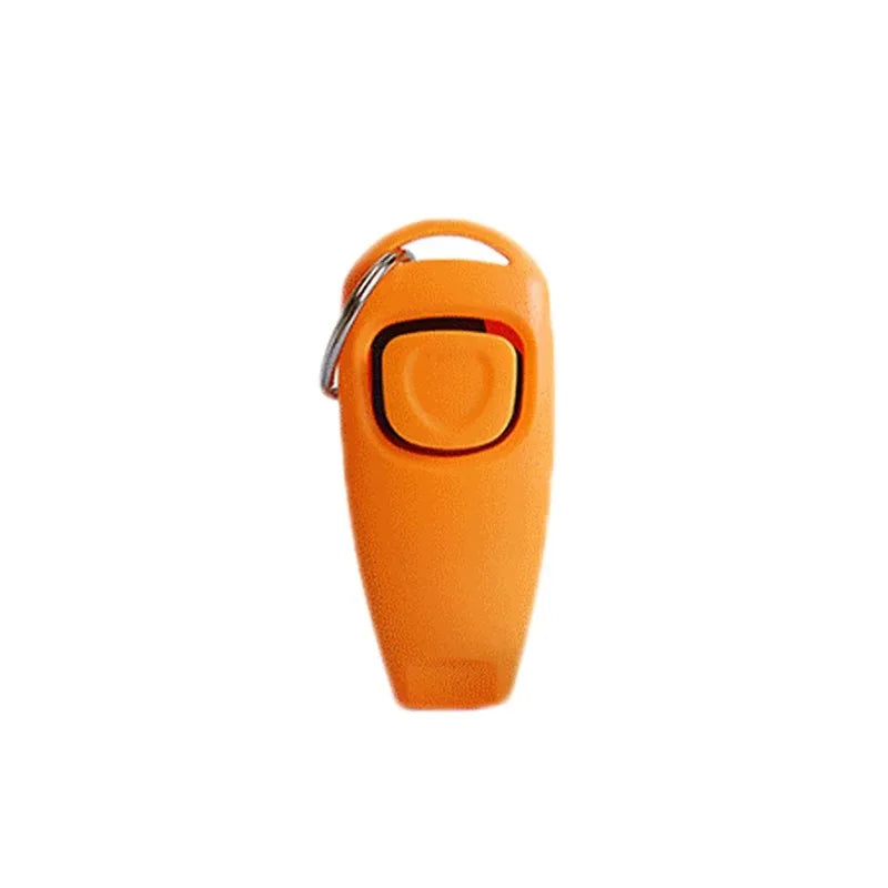 1 Pc Pet Dog Whistle And Clicker Pet Multifunctional 2-in-1 Clicker Puppy Stop Barking Training Aid Clicker Portable Trainer