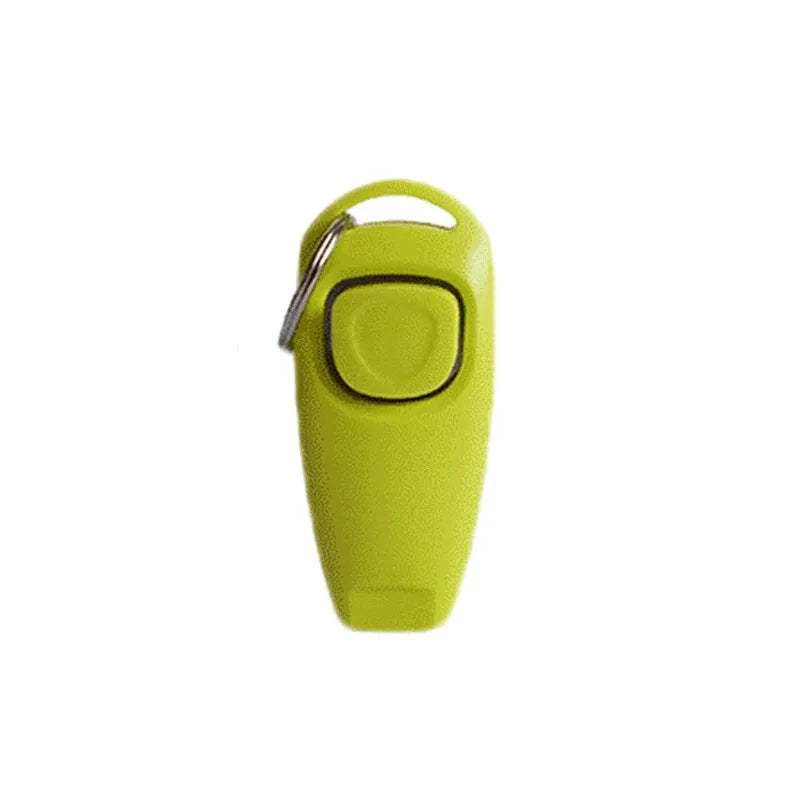 1 Pc Pet Dog Whistle And Clicker Pet Multifunctional 2-in-1 Clicker Puppy Stop Barking Training Aid Clicker Portable Trainer
