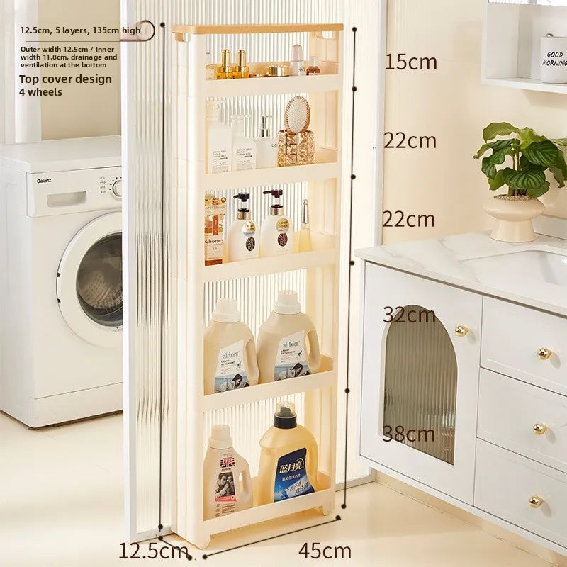 Narrow Kitchen Frie elf Home Storage Organizer Plastic Wall Maximizing Utilization Ra elf