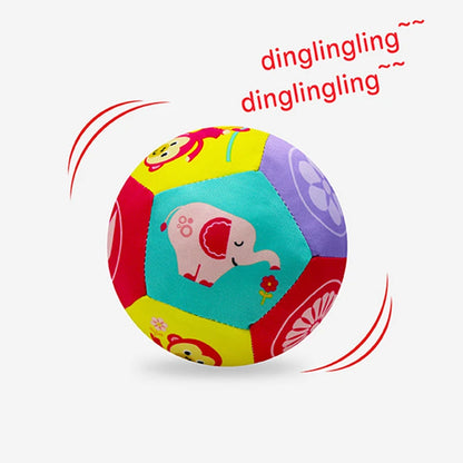 Baby Rattle Toys Ball Baby Toy For Newborn 0-12 Months Stuffed Animals Fabric Rattles Baby HandBell Educational Sensory Toy Gift
