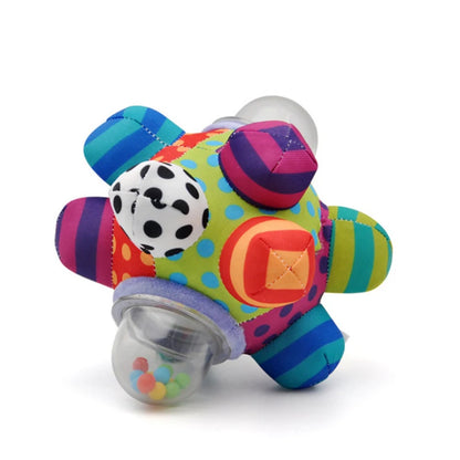 Baby Rattle Toys Ball Baby Toy For Newborn 0-12 Months Stuffed Animals Fabric Rattles Baby HandBell Educational Sensory Toy Gift
