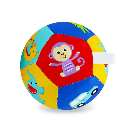 Baby Rattle Toys Ball Baby Toy For Newborn 0-12 Months Stuffed Animals Fabric Rattles Baby HandBell Educational Sensory Toy Gift