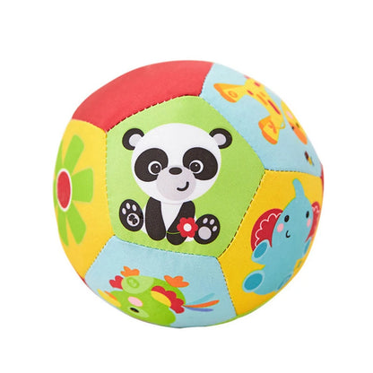 Baby Rattle Toys Ball Baby Toy For Newborn 0-12 Months Stuffed Animals Fabric Rattles Baby HandBell Educational Sensory Toy Gift