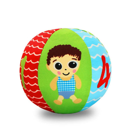 Baby Rattle Toys Ball Baby Toy For Newborn 0-12 Months Stuffed Animals Fabric Rattles Baby HandBell Educational Sensory Toy Gift