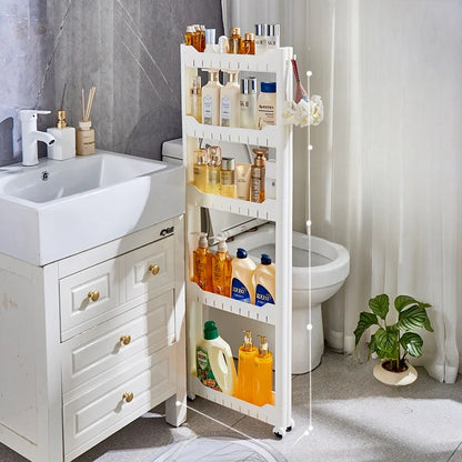 Narrow Kitchen Frie  elf Home Storage Organizer Plastic Wall Maximizing Utilization Ra elf