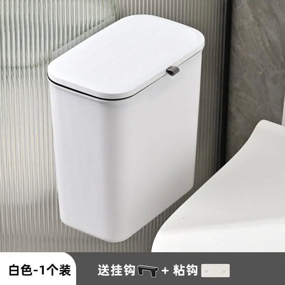 Large Size Wall-Mounted Kitchen Tra Can Living Room Batoom Hanging Waste Paper Basket Food Residue Classin Storage...