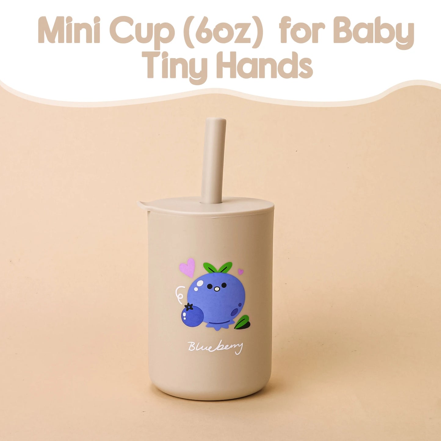 Baby Feeding Straw Cup Baby Cartoon Learning Feeding Cup Food Grade Silicone Toddler Water Bottle Tableware BPA Free Baby Gifts