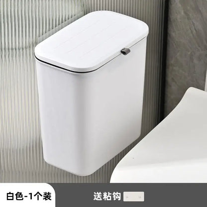 Large Size Wall-Mounted Kitchen Tra Can Living Room Batoom Hanging Waste Paper Basket Food Residue Classin Storage...
