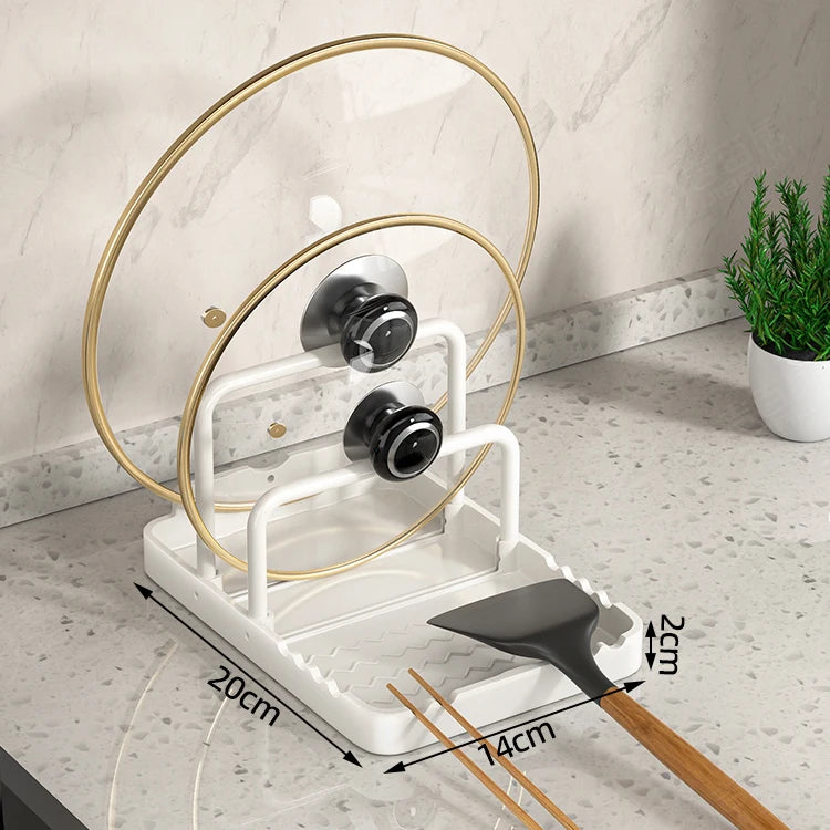 Kitchen Pot Stand Organizers Storage Rack Cutting Board Holder Spoon Drain Holder Tableware Drainboard Kitchens Accessories