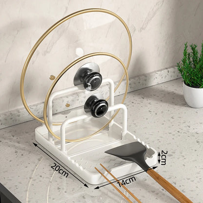 Kitchen Pot Stand Organizers Storage Rack Cutting Board Holder Spoon Drain Holder Tableware Drainboard Kitchens Accessories