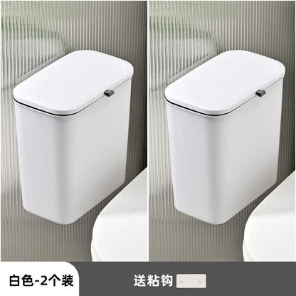 Large Size Wall-Mounted Kitchen Tra Can Living Room Batoom Hanging Waste Paper Basket Food Residue Classin Storage...