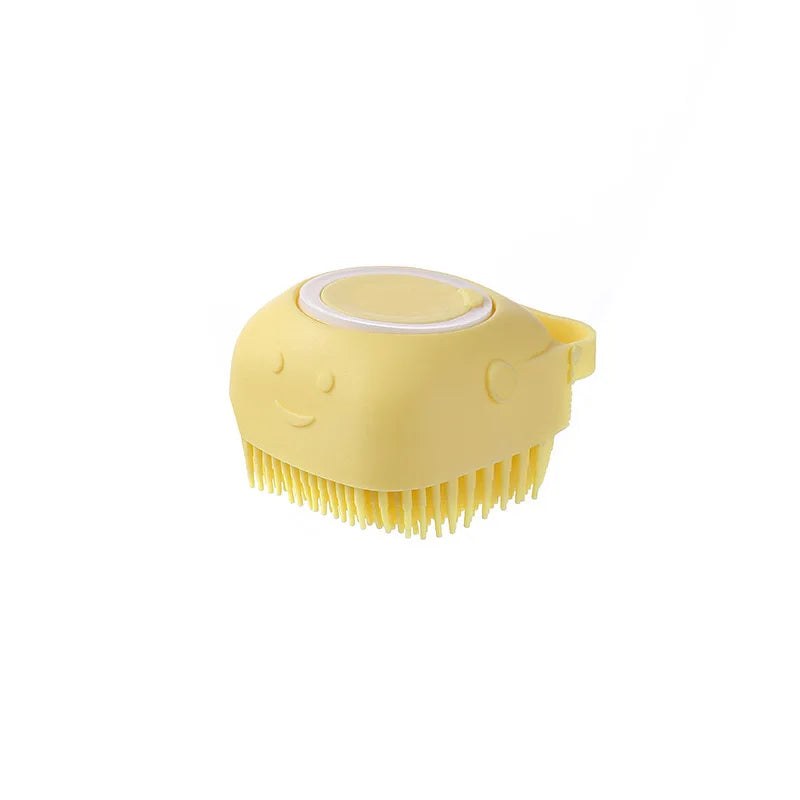 Bathroom Puppy  Dog Cat Bath Washing Massage Gloves Brush Soft  Silicone Pet Accessories for Dogs Cats Tools Mascotas Products