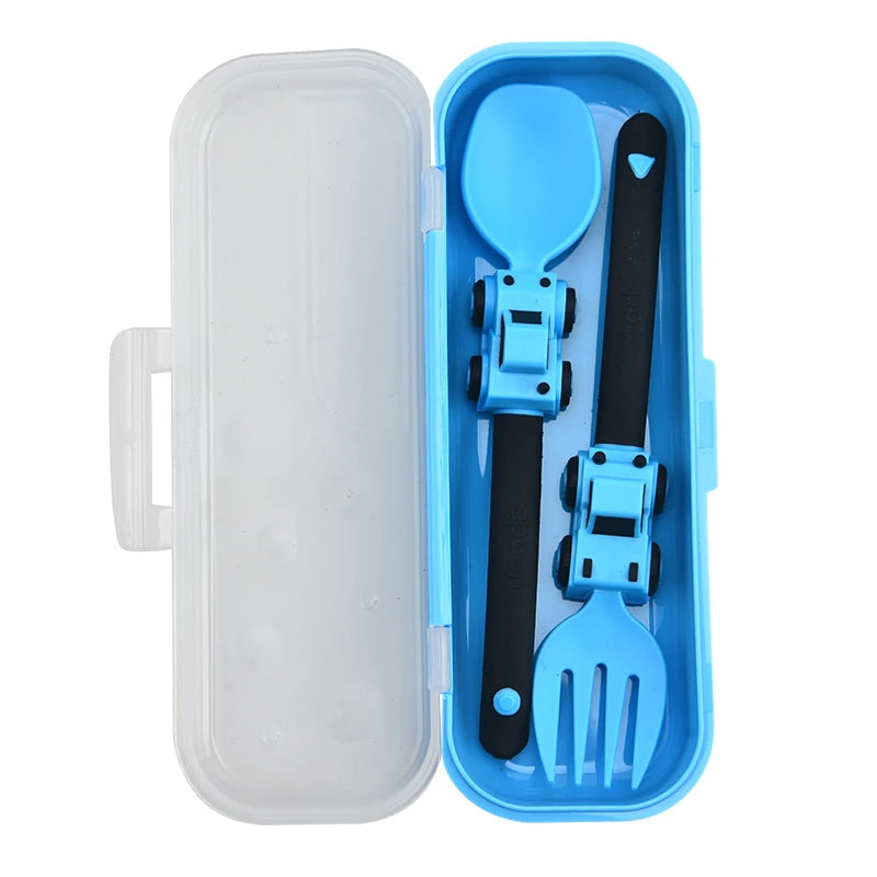 Mother Kids Things for Baby Complementary Feeding Utensils Children's Dishware Babies Cutlery Spoon Tableware Fork Stuff Solid