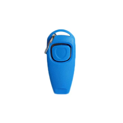 1 Pc Pet Dog Whistle And Clicker Pet Multifunctional 2-in-1 Clicker Puppy Stop Barking Training Aid Clicker Portable Trainer