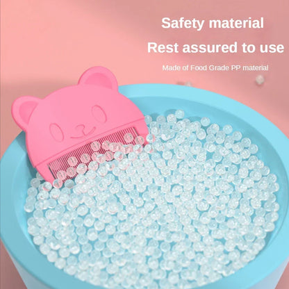 New Baby Care Accessories Fetal Head Fat Comb Infant Bathing Soft Comb Newborn Hair Cleaning Supplies Infant Comb Head Massager