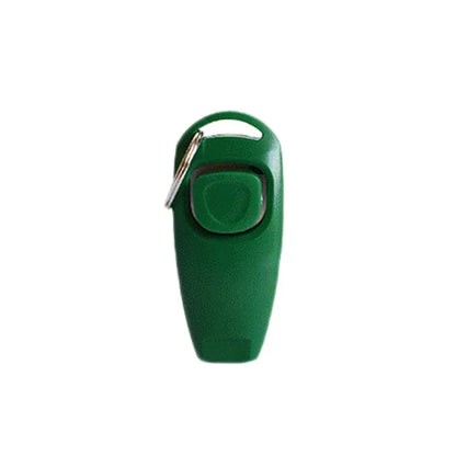 1 Pc Pet Dog Whistle And Clicker Pet Multifunctional 2-in-1 Clicker Puppy Stop Barking Training Aid Clicker Portable Trainer