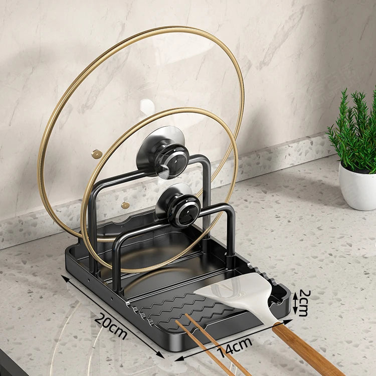 Kitchen Pot Stand Organizers Storage Rack Cutting Board Holder Spoon Drain Holder Tableware Drainboard Kitchens Accessories