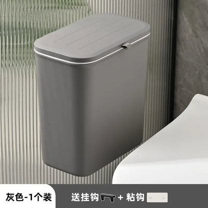 Large Size Wall-Mounted Kitchen Tra Can Living Room Batoom Hanging Waste Paper Basket Food Residue Classin Storage...