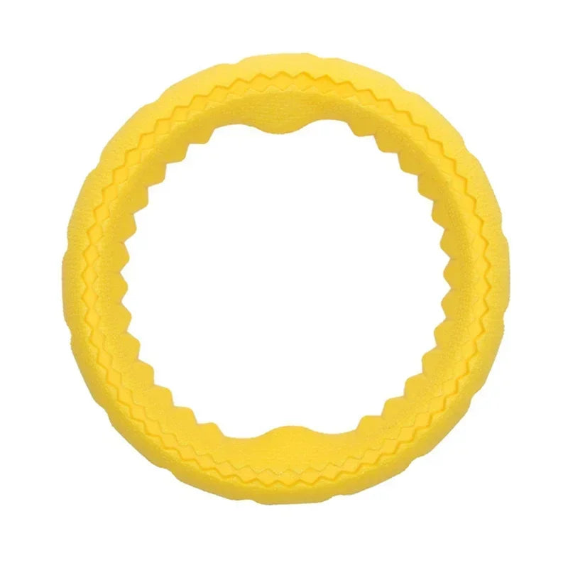 TPR Pet Flying Discs Dog Training Ring Puller Resistant Bite Floating Toy Puppy Outdoor Interactive Game Playing Products Supply