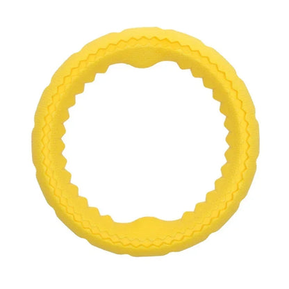 TPR Pet Flying Discs Dog Training Ring Puller Resistant Bite Floating Toy Puppy Outdoor Interactive Game Playing Products Supply
