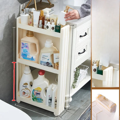 Narrow Kitchen Frie  elf Home Storage Organizer Plastic Wall Maximizing Utilization Ra elf