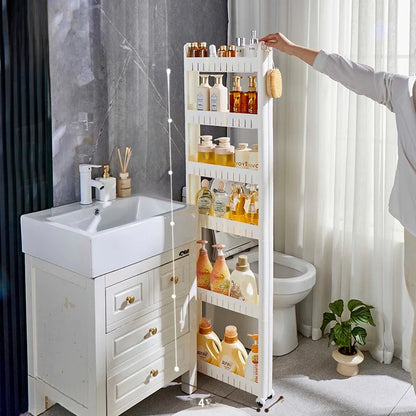 Narrow Kitchen Frie  elf Home Storage Organizer Plastic Wall Maximizing Utilization Ra elf