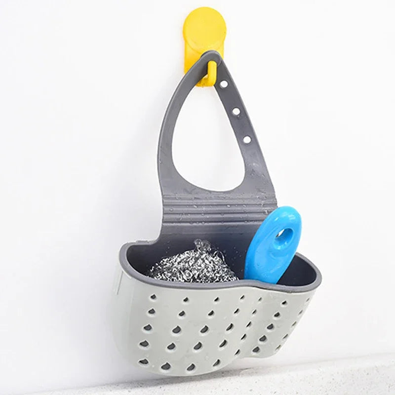 Kitchen drainage basket, kitchen sink bracket, household storage drainage basket, kitchen accessories