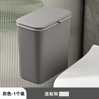 Large Size Wall-Mounted Kitchen Tra Can Living Room Batoom Hanging Waste Paper Basket Food Residue Classin Storage...