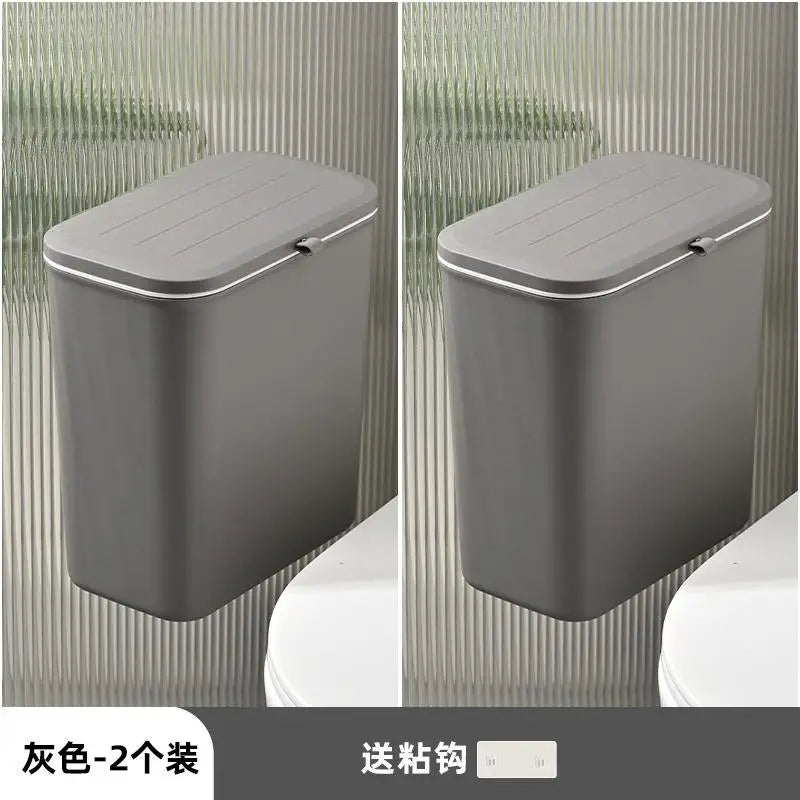 Large Size Wall-Mounted Kitchen Tra Can Living Room Batoom Hanging Waste Paper Basket Food Residue Classin Storage...