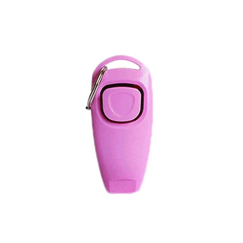 1 Pc Pet Dog Whistle And Clicker Pet Multifunctional 2-in-1 Clicker Puppy Stop Barking Training Aid Clicker Portable Trainer