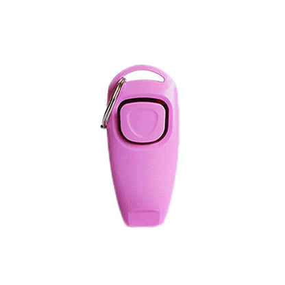 1 Pc Pet Dog Whistle And Clicker Pet Multifunctional 2-in-1 Clicker Puppy Stop Barking Training Aid Clicker Portable Trainer