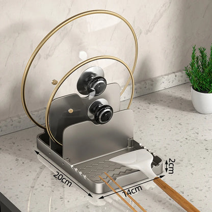 Kitchen Pot Stand Organizers Storage Rack Cutting Board Holder Spoon Drain Holder Tableware Drainboard Kitchens Accessories