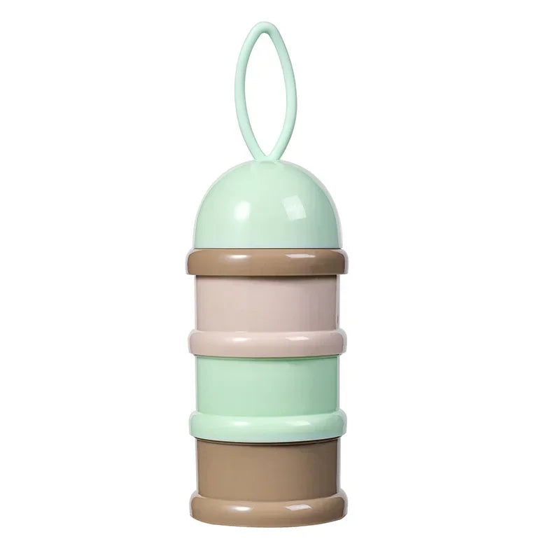 Baby Milk Powder Box, Removable Milk Powder Box Portable Easy To Carry for Toddlers in The Room Light Pink  Snack Container