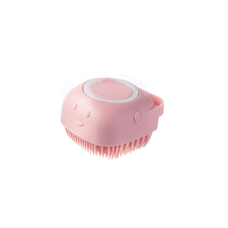 Bathroom Puppy  Dog Cat Bath Washing Massage Gloves Brush Soft  Silicone Pet Accessories for Dogs Cats Tools Mascotas Products