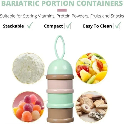 Baby Milk Powder Box, Removable Milk Powder Box Portable Easy To Carry for Toddlers in The Room Light Pink  Snack Container